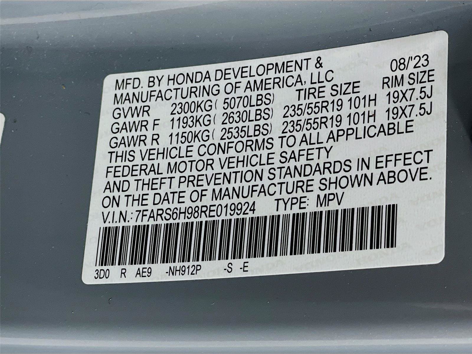 Certified 2024 Honda CR-V Sport Touring image 37