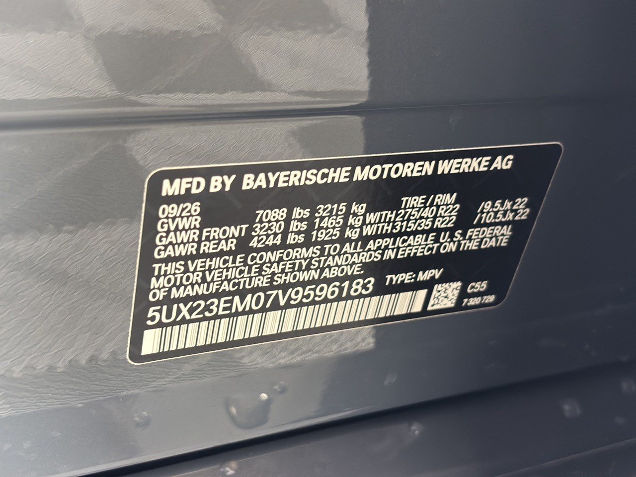 New 2027 BMW X7 xDrive40i AWD/4WD image 32