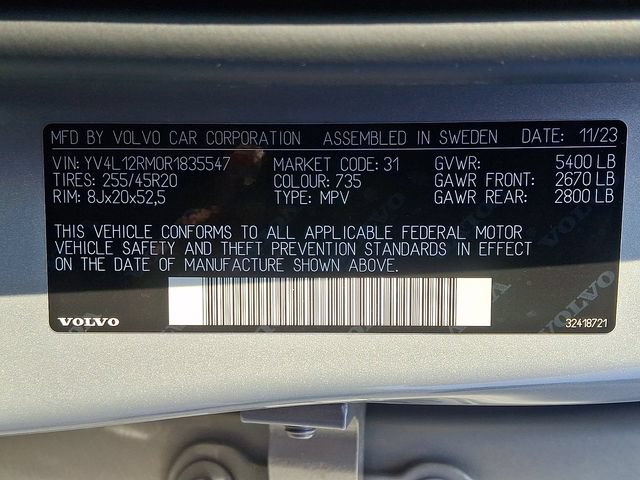 Used 2024 Volvo XC60 B5 Ultimate AWD/4WD image 26