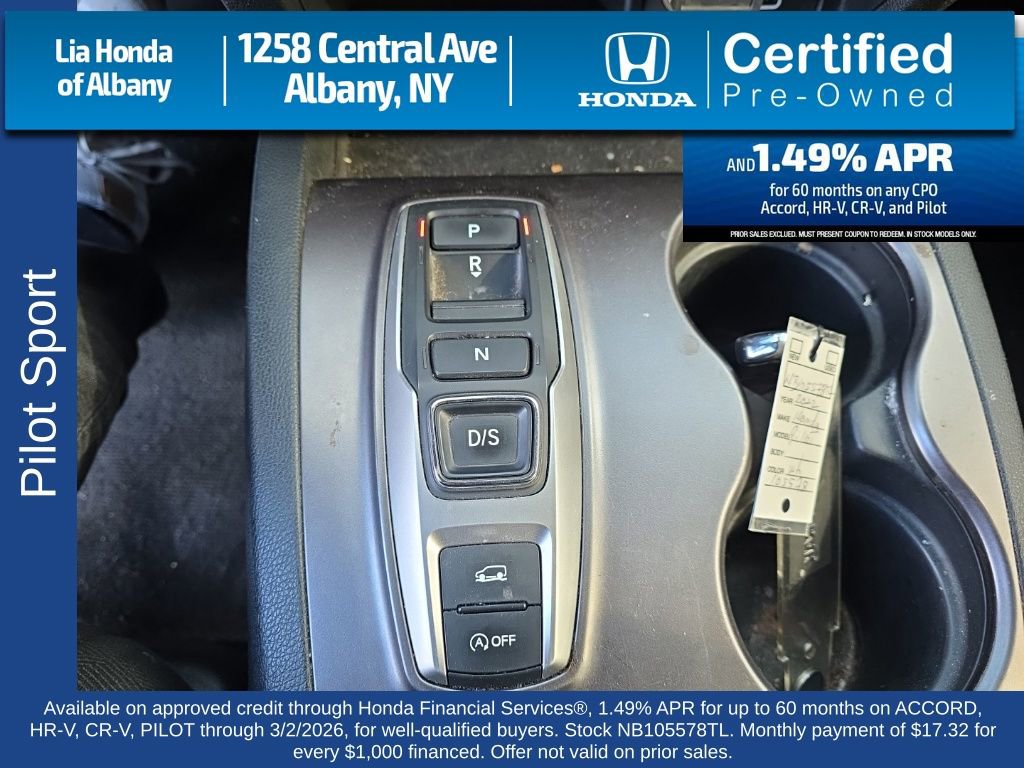 Certified 2022 Honda Pilot Sport image 19
