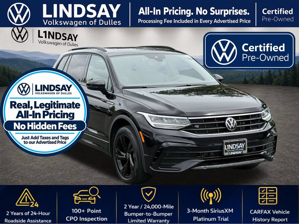 Certified 2023 Volkswagen Tiguan SE R-Line