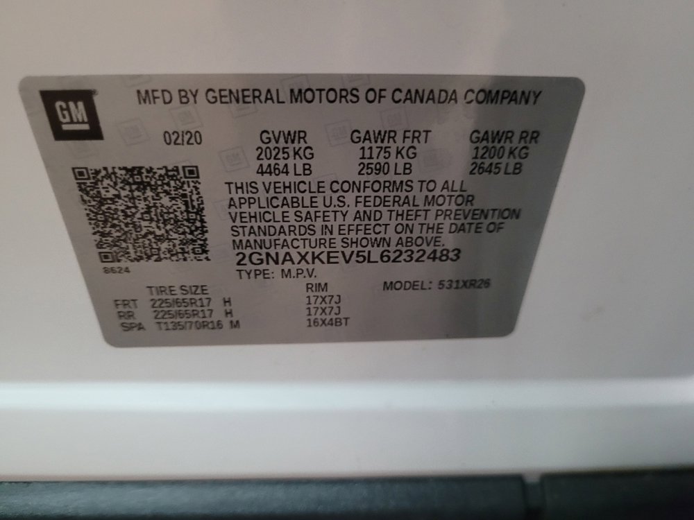 Used 2020 Chevrolet Equinox LT image 33