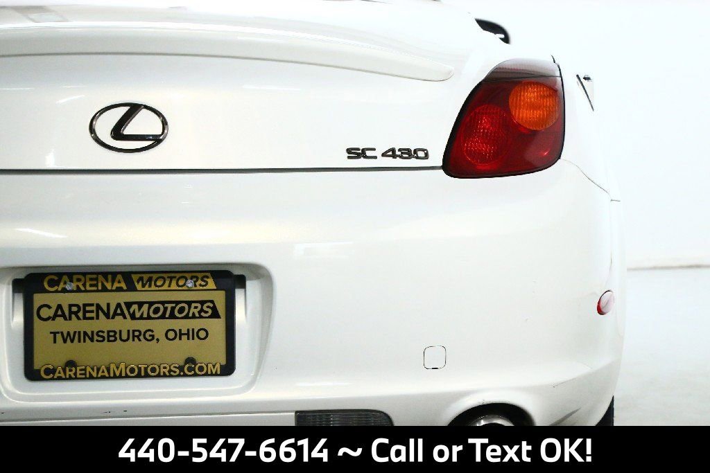 Used 2003 Lexus SC 430 Convertible image 9