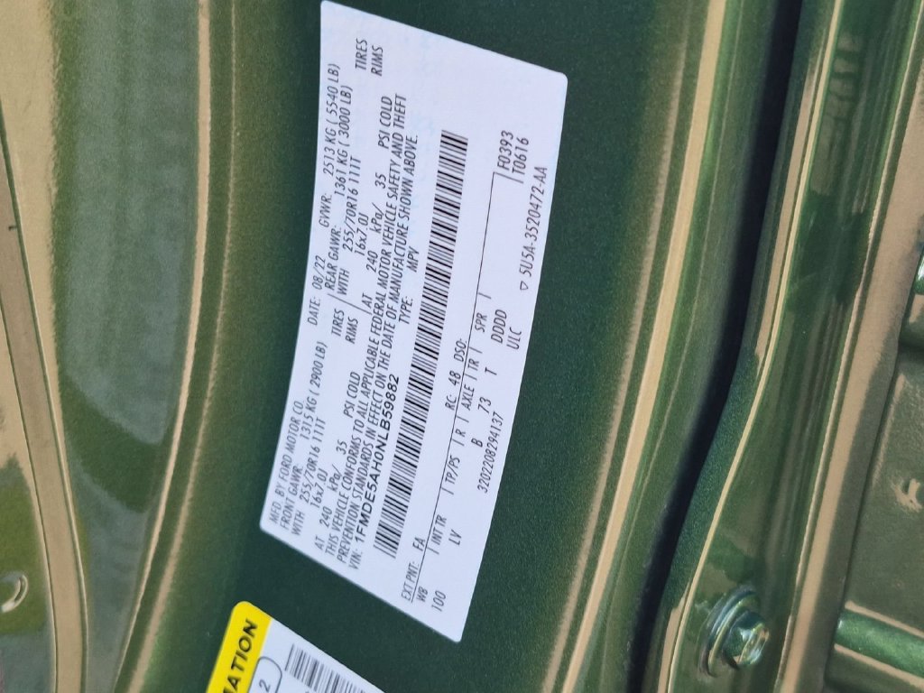 Used 2022 Ford Bronco 2-Door AWD/4WD image 32