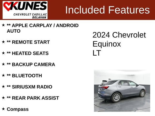 Used 2024 Chevrolet Equinox LT AWD/4WD image 3