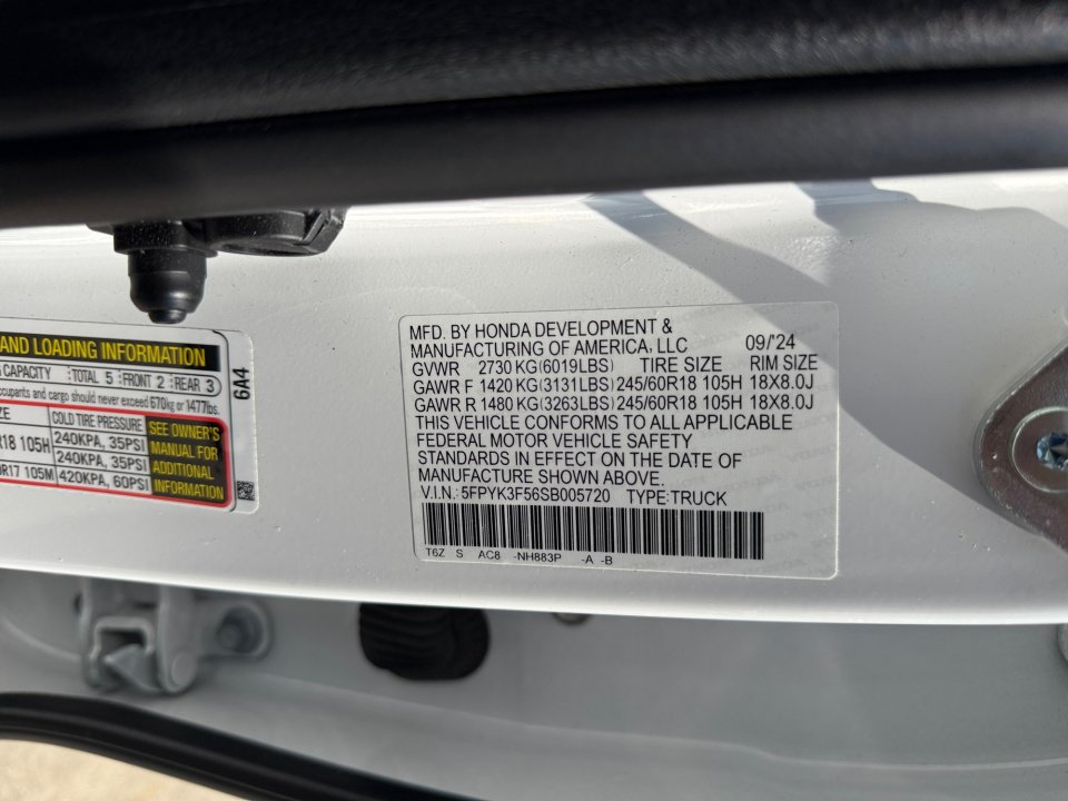 Certified 2025 Honda Ridgeline RTL image 39