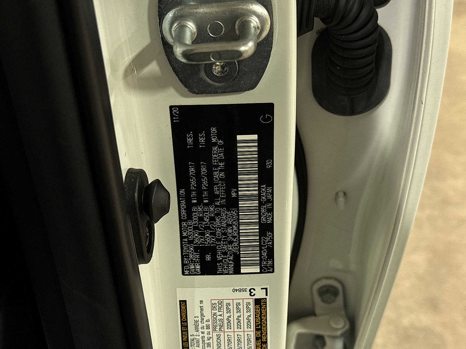 Certified 2021 Toyota 4Runner TRD Off-Road Premium w/ Moonroof Package image 14