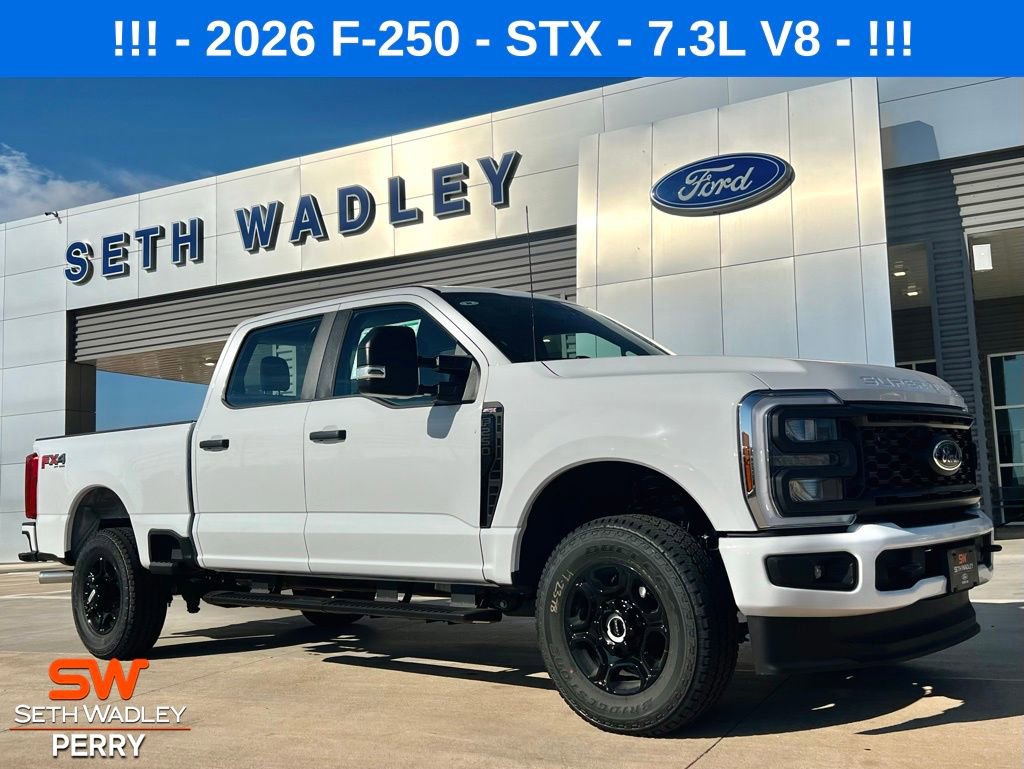 New 2026 Ford F250 XL w/ STX Appearance Package