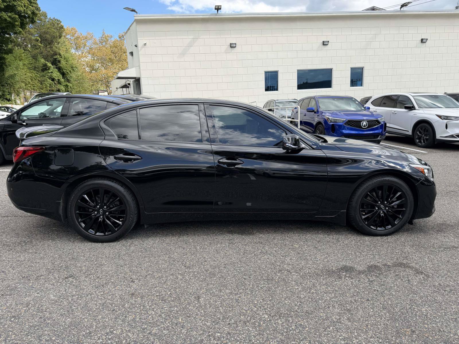 Used 2021 INFINITI Q50 Luxe w/ Cargo Package AWD/4WD image 2