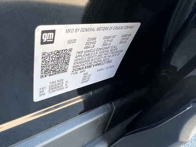 Used 2022 Chevrolet Equinox RS w/ RS Leather Package image 20