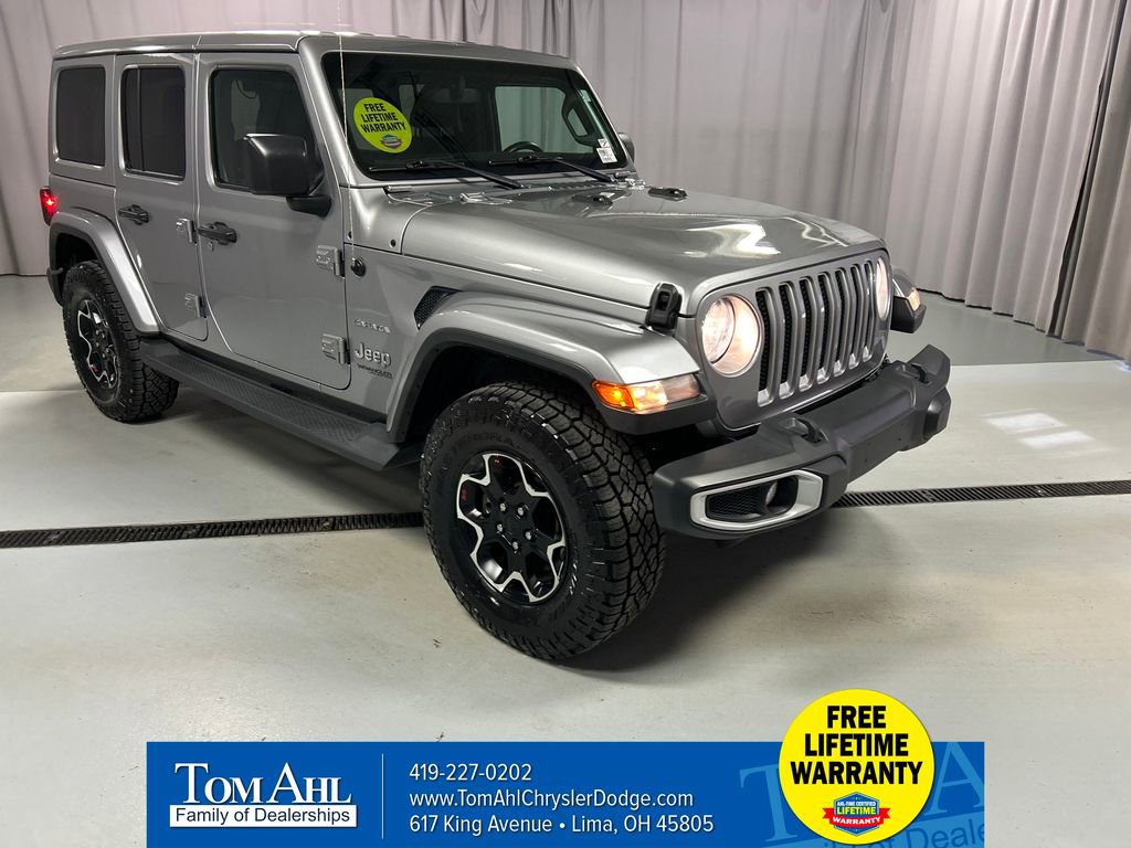 Used 2020 Jeep Wrangler Unlimited Sahara w/ Uconnect 4C Nav & Sound Group