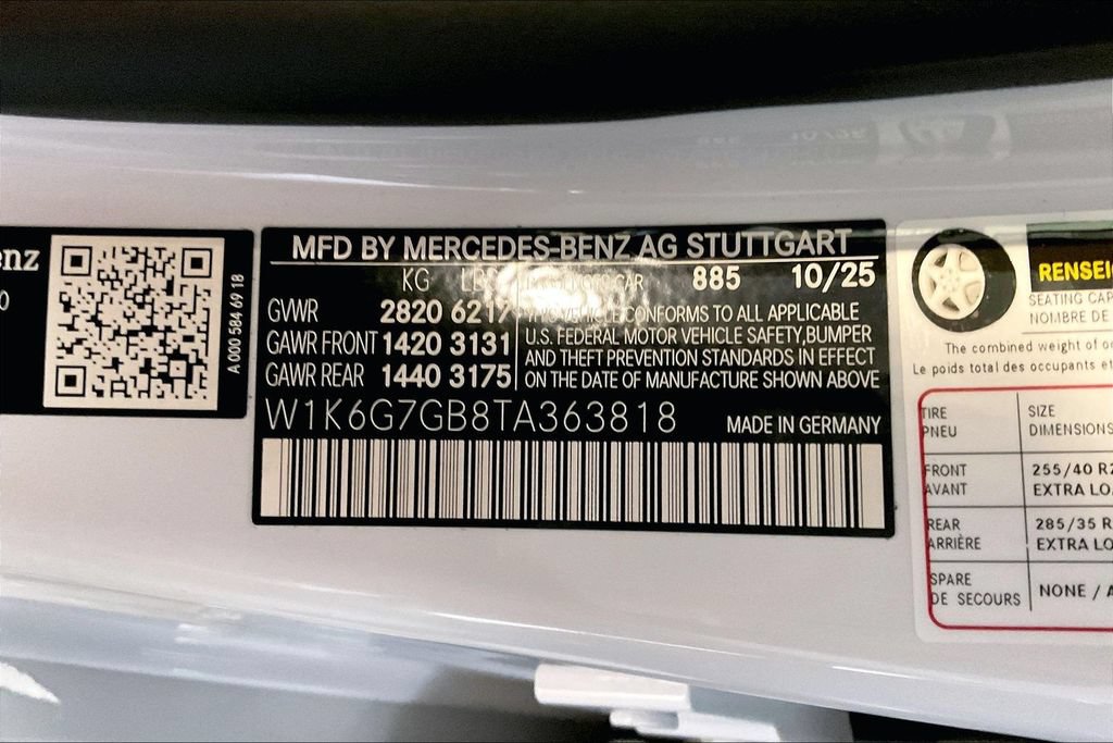 New 2026 Mercedes-Benz S 580 4MATIC Sedan image 13