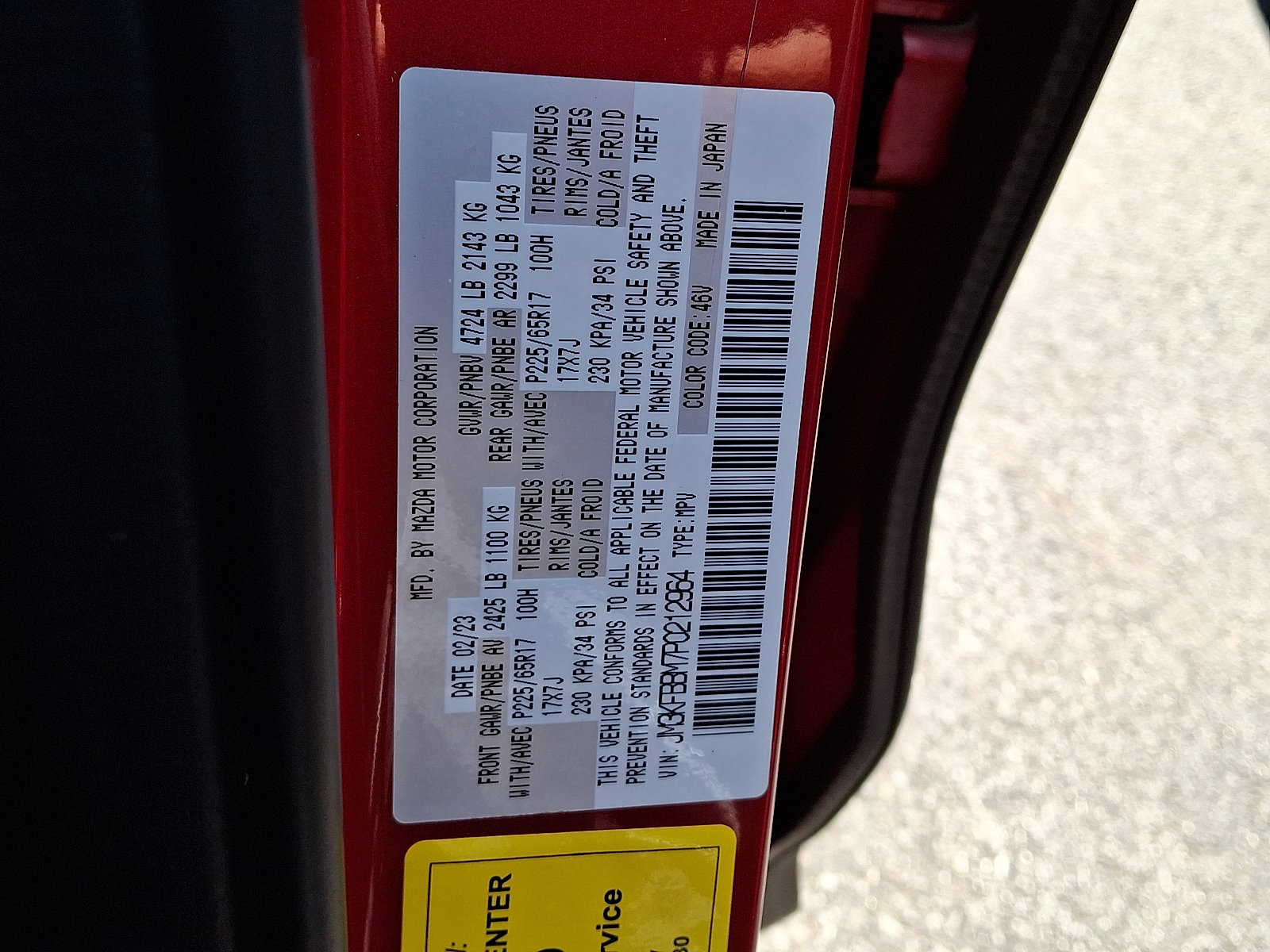 Certified 2023 MAZDA CX-5 AWD 2.5 S w/ Select Package image 29