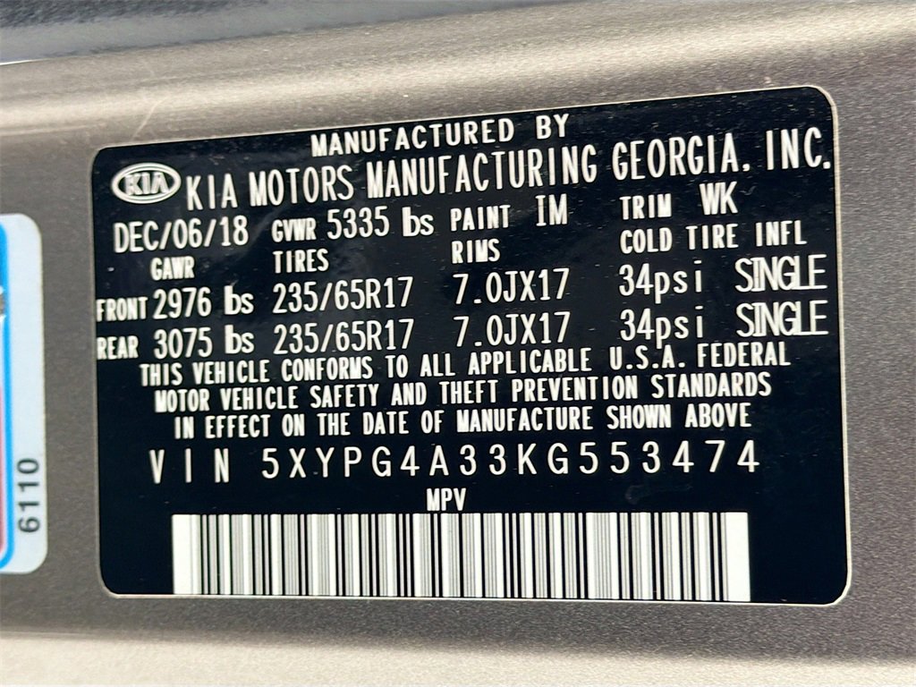Used 2019 Kia Sorento L image 31