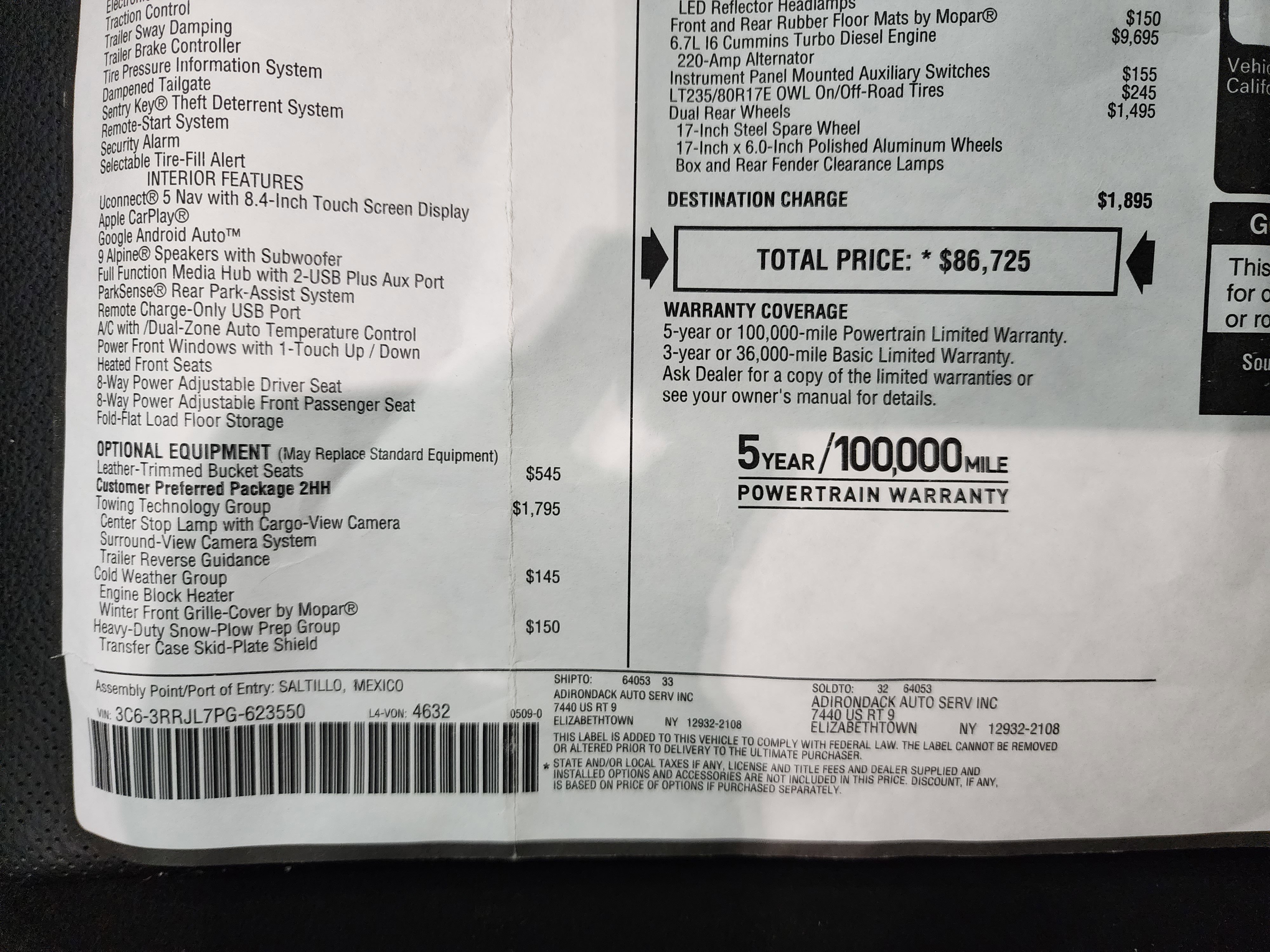 Used 2023 RAM 3500 Laramie image 54