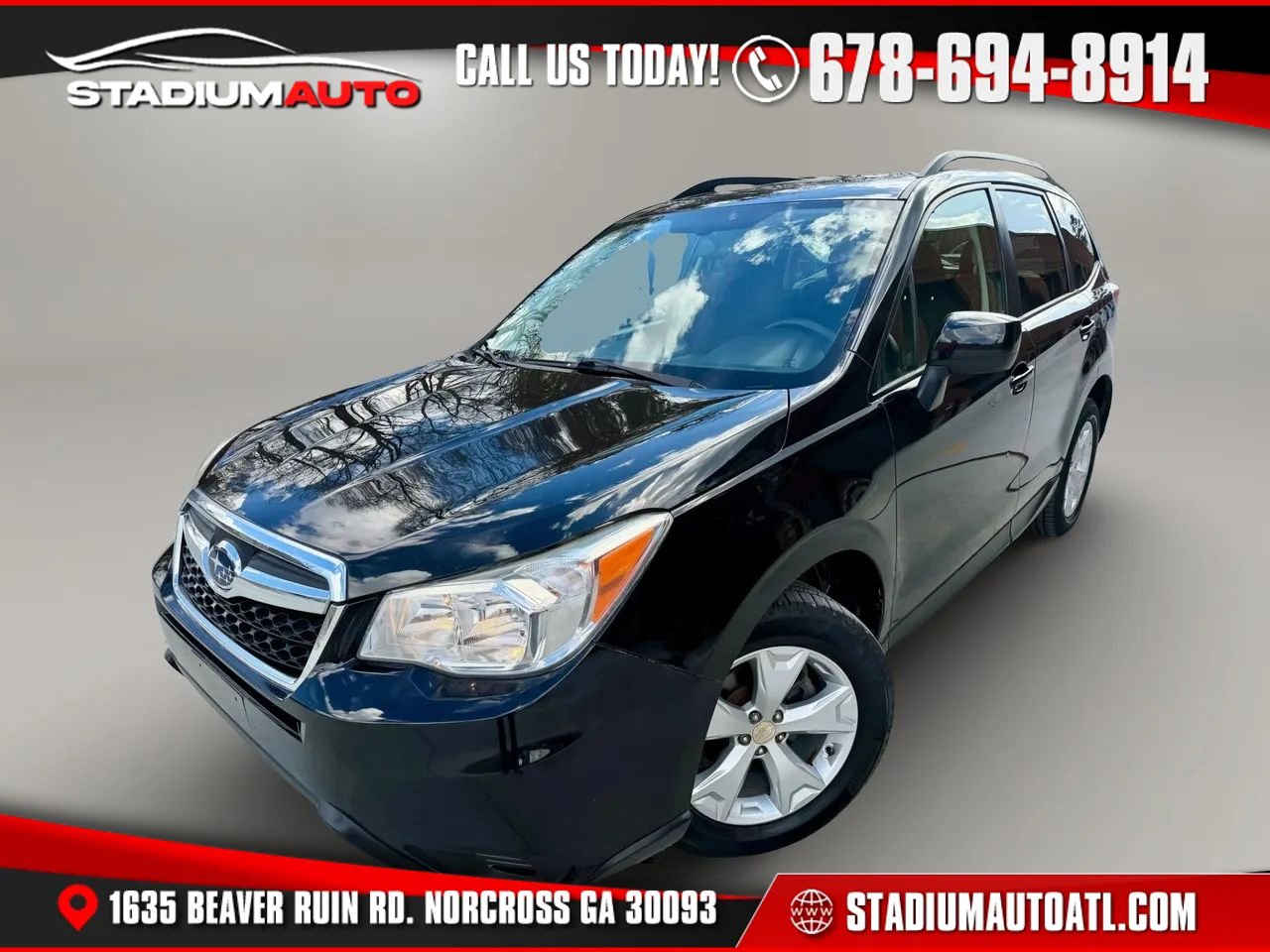 Used 2015 Subaru Forester 2.5i Premium w/ Popular Package #1 AWD/4WD image 1