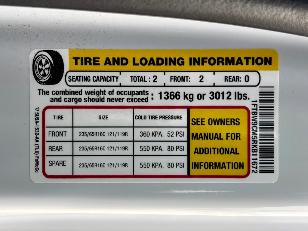 Used 2024 Ford E-Transit Base w/ Load Area Protection Package image 32