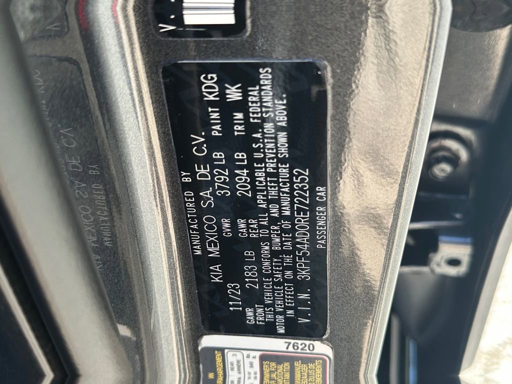 Certified 2024 Kia Forte GT-Line w/ GT-Line Premium Package FWD image 34