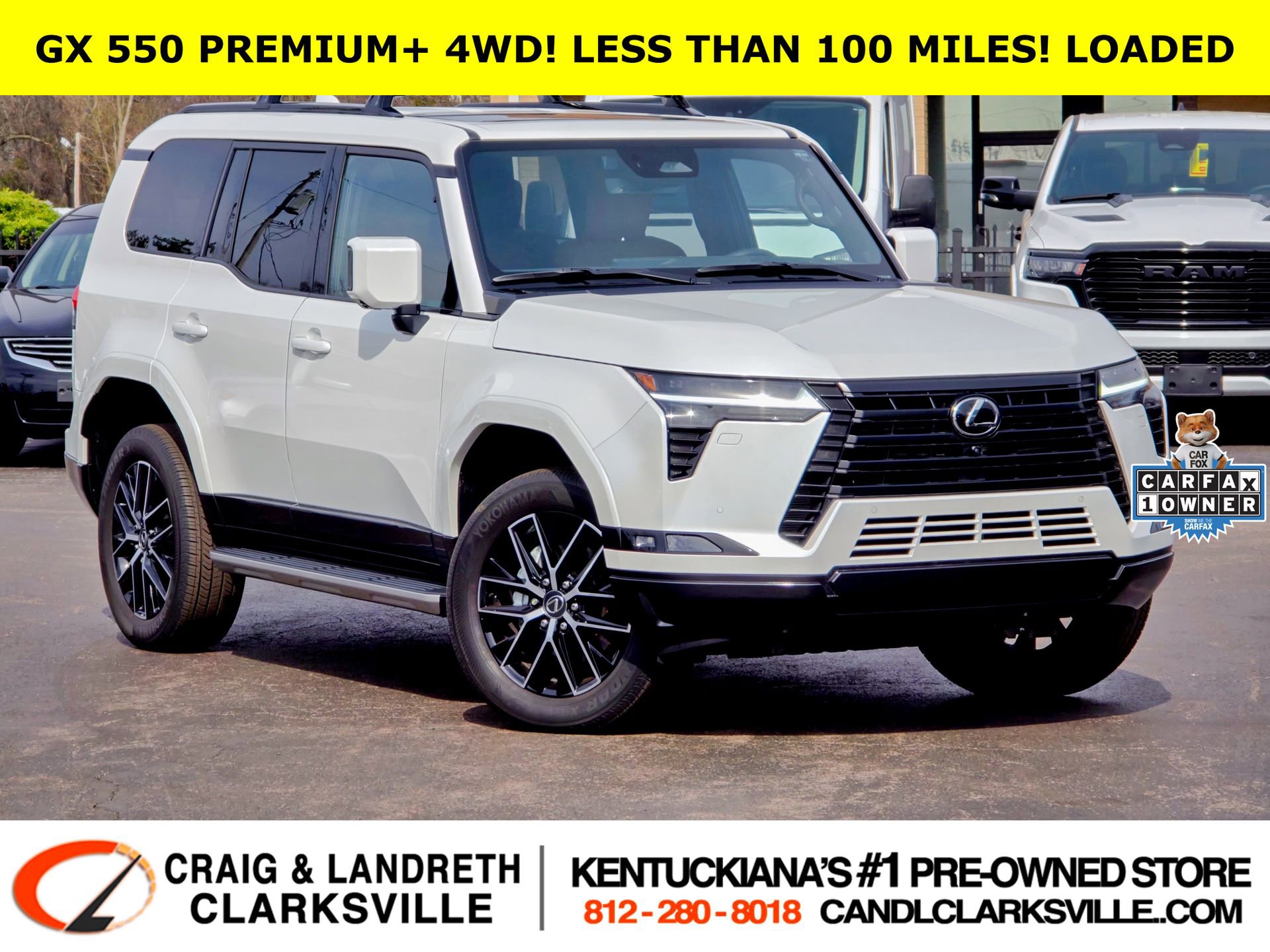 Used 2026 Lexus GX 550 w/ Accessory Package (2T) image 1