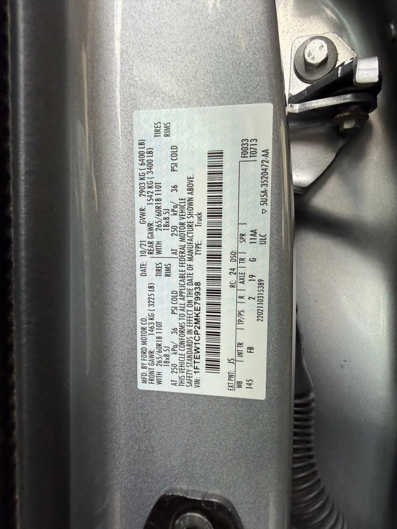 Used 2021 Ford F150 XLT w/ Equipment Group 302A High RWD image 27