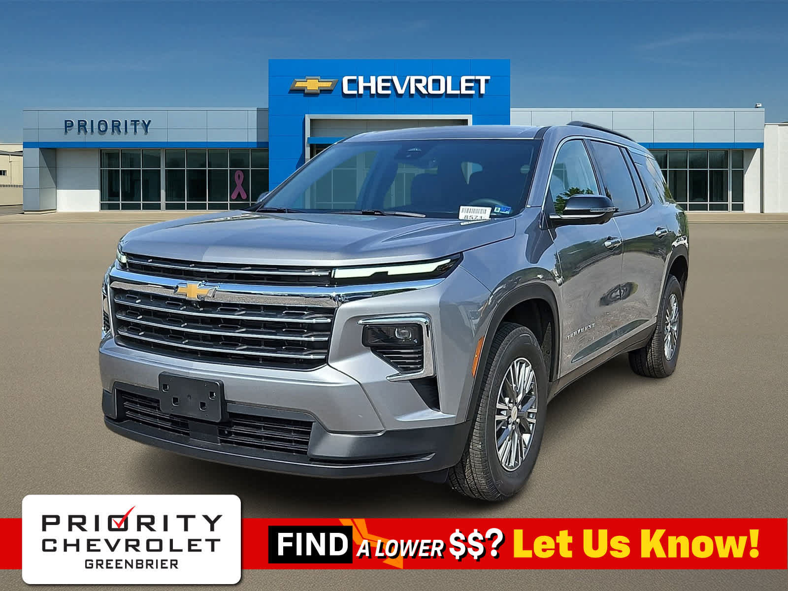 New 2027 Chevrolet Traverse LT w/ Driver Confidence Package