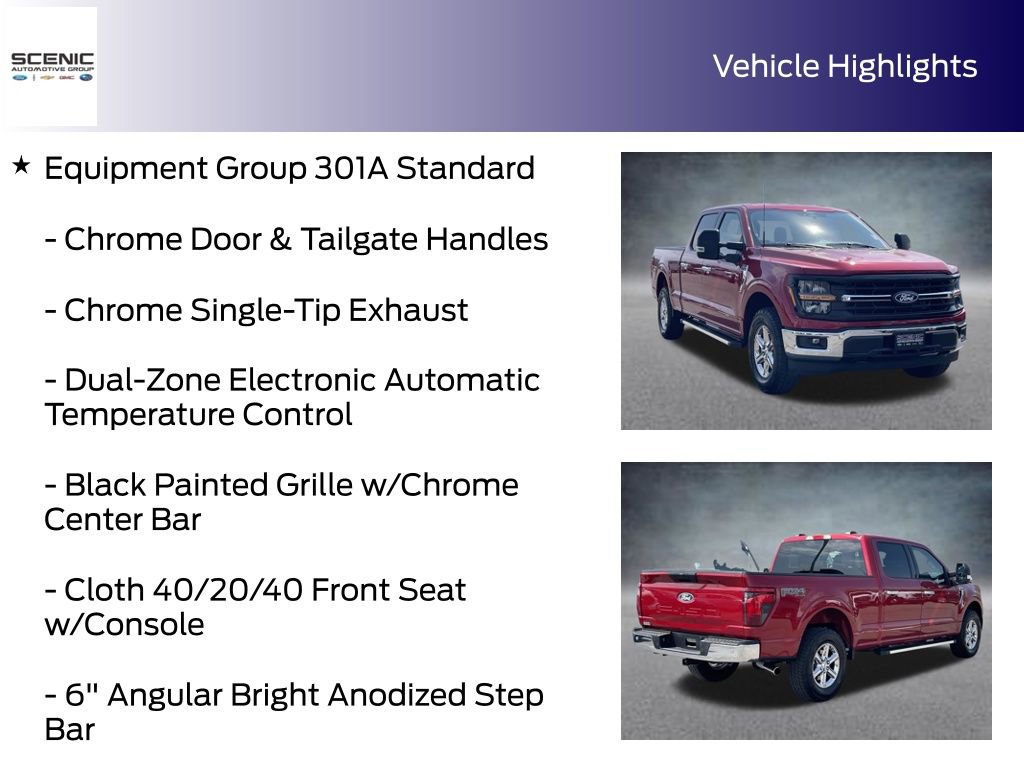 Used 2025 Ford F150 XLT w/ Equipment Group 301A Standard image 5