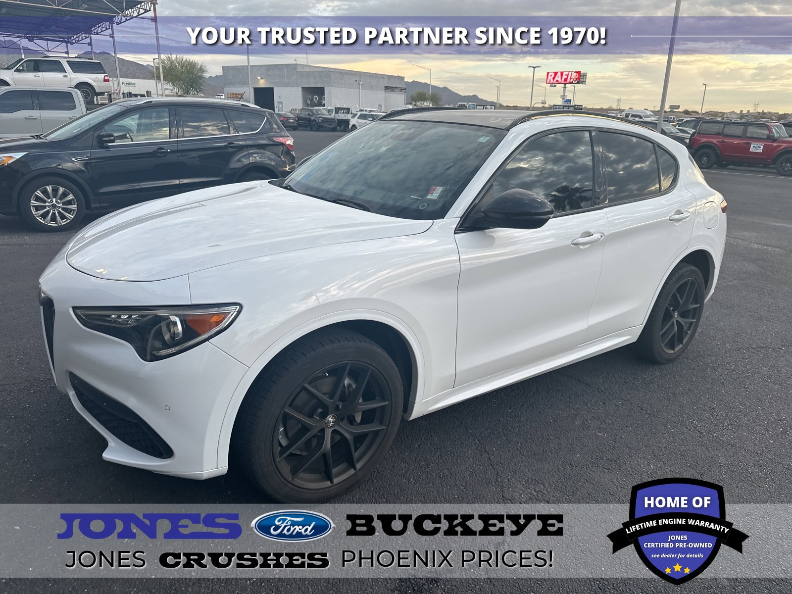 Used 2021 Alfa Romeo Stelvio Ti w/ Nero Edizione image 1