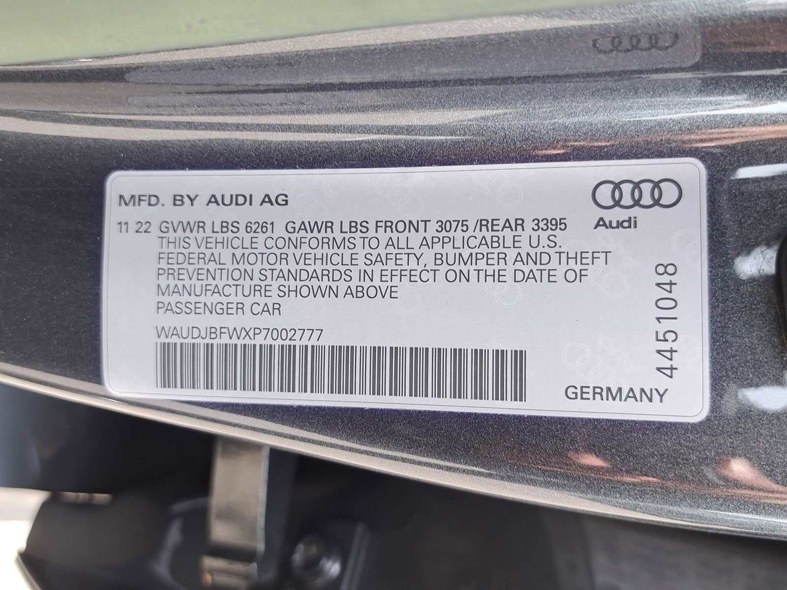 Certified 2023 Audi e-tron GT Prestige w/ Prestige Package image 40