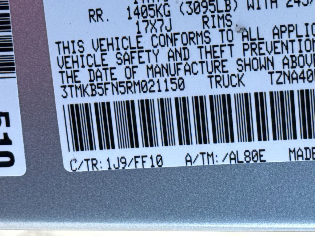 Used 2024 Toyota Tacoma SR5 RWD image 31