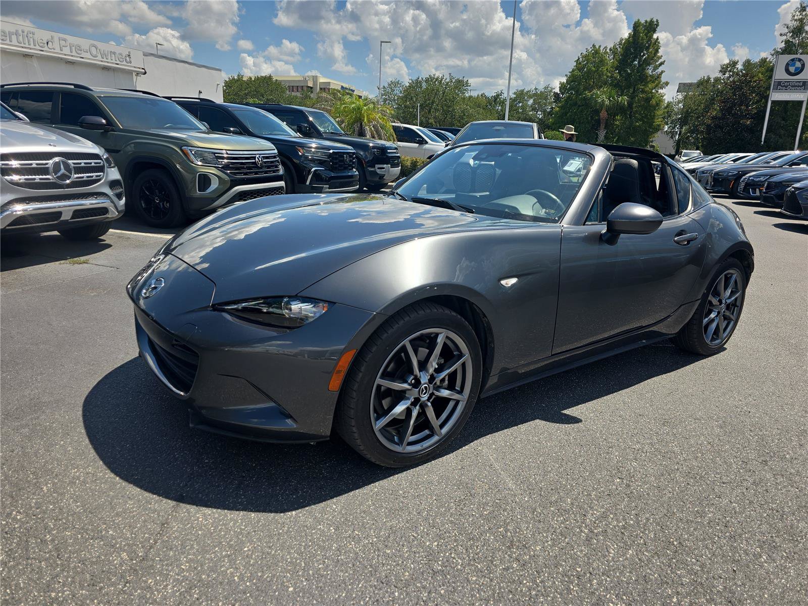 Used 2021 MAZDA MX-5 Miata RF Grand Touring RWD image 6
