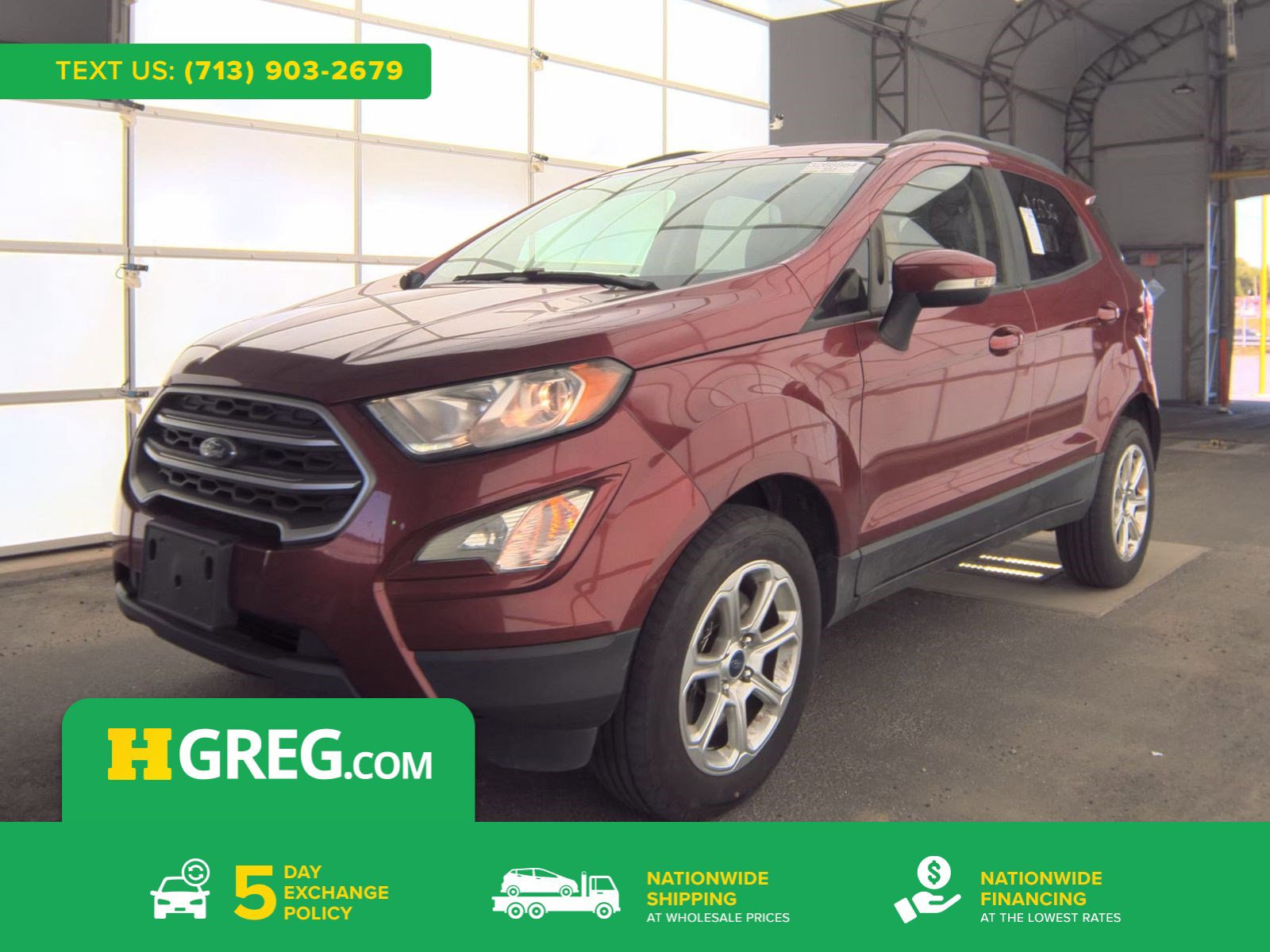 Used 2019 Ford EcoSport SE