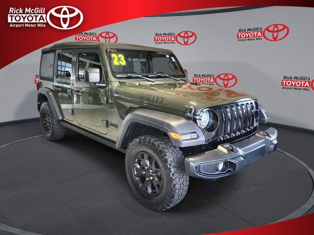 Used 2023 Jeep Wrangler Willys image 1