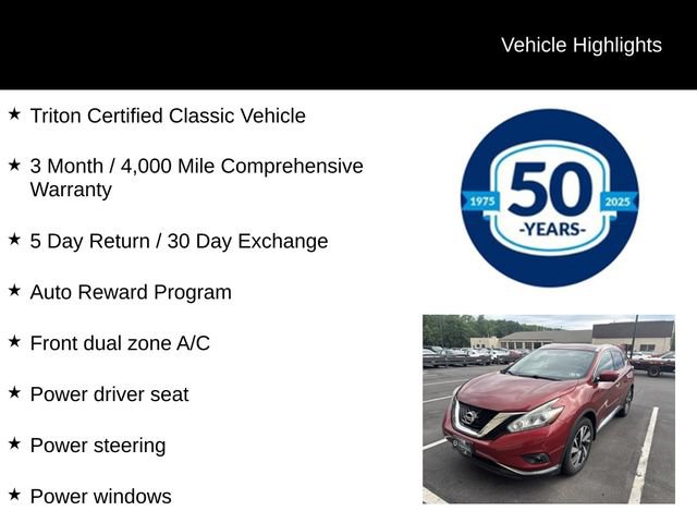 Used 2018 Nissan Murano Platinum AWD/4WD image 5