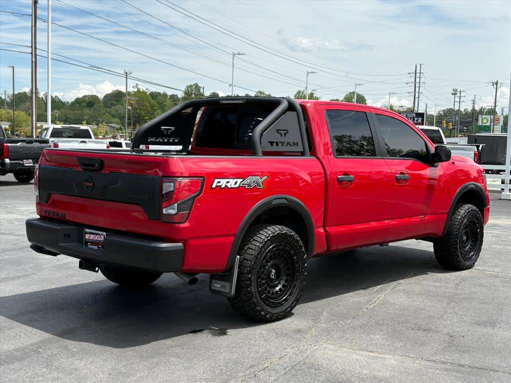 Used 2021 Nissan Titan PRO-4X w/ Pro-4x Utility Package AWD/4WD image 3