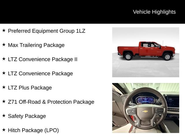 Certified 2024 Chevrolet Silverado 2500 LTZ w/ LTZ Plus Package image 16