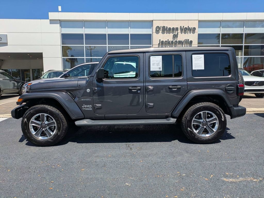 Used 2021 Jeep Wrangler Unlimited Sahara AWD/4WD image 3