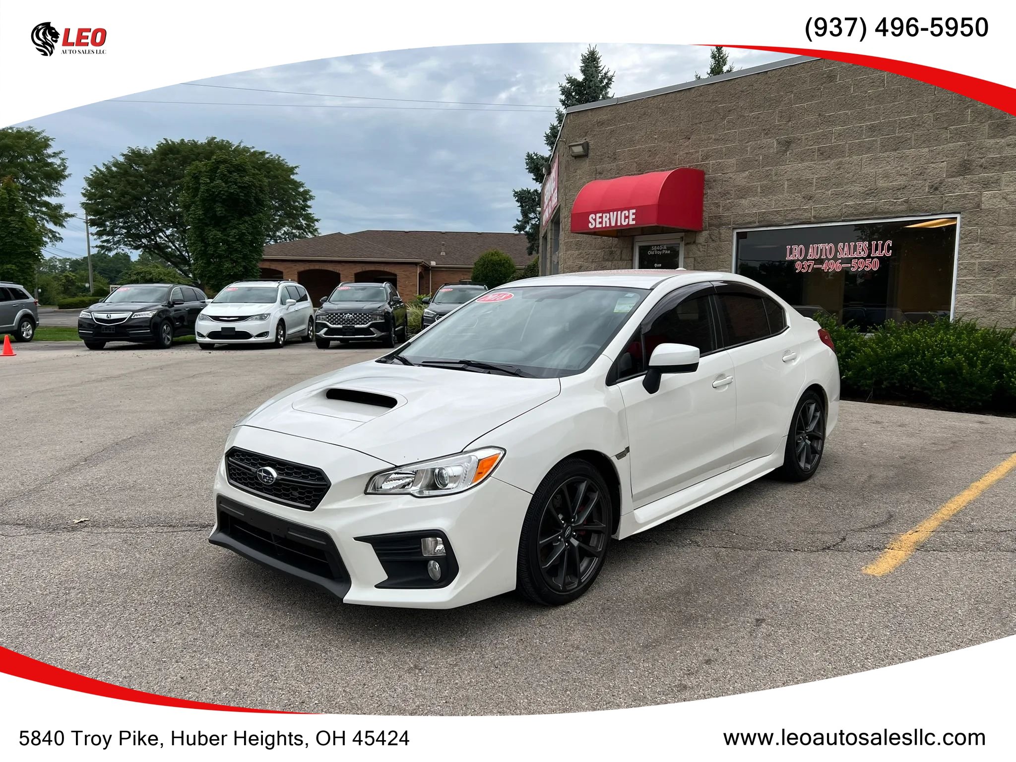 Used 2018 Subaru WRX Premium w/ Performance Package AWD/4WD image 1