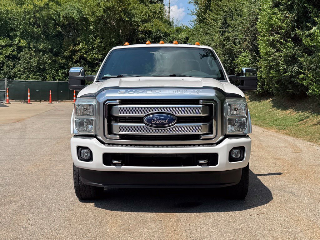 Used 2015 Ford F350 Platinum w/ Snow Plow Prep Package AWD/4WD image 3