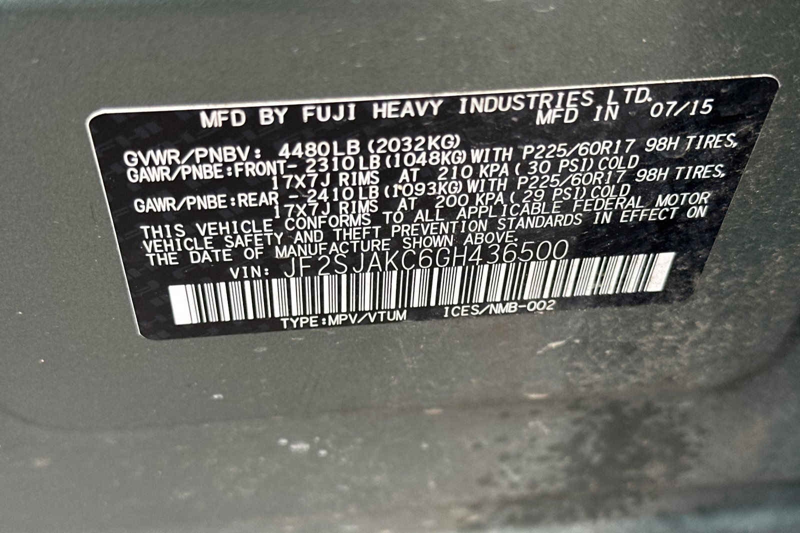 Used 2016 Subaru Forester 2.5i Limited AWD/4WD image 27