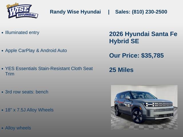 New 2026 Hyundai Santa Fe SE FWD image 15