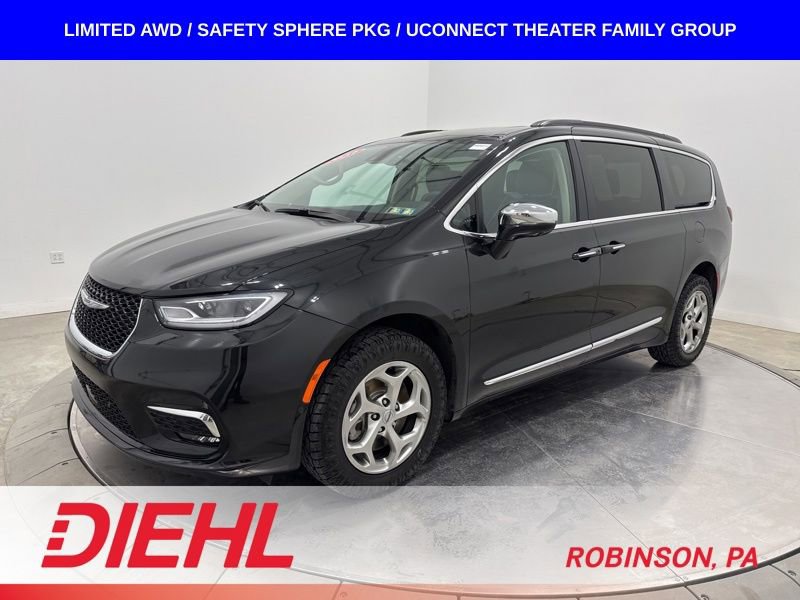 Used 2023 Chrysler Pacifica Limited w/ Uconnect Theater Family Group AWD/4WD image 3