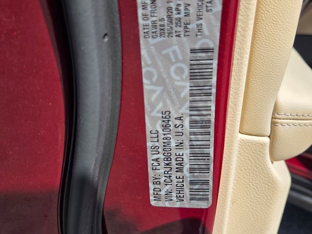 Used 2021 Jeep Grand Cherokee L Limited w/ Luxury Tech Group II image 7