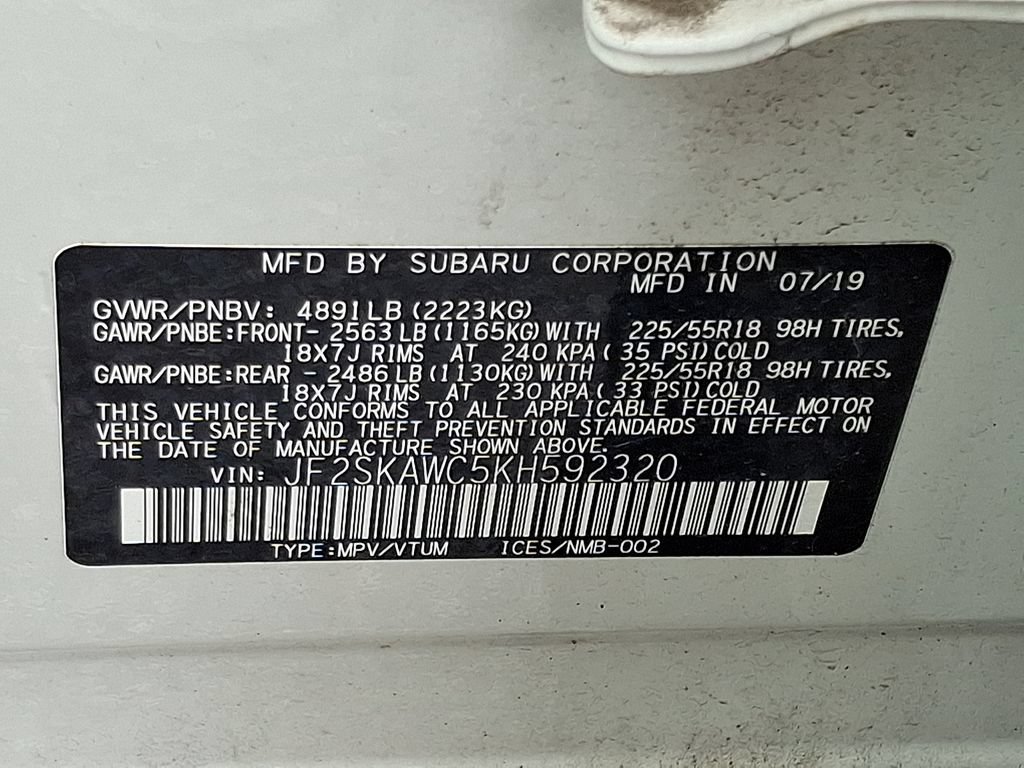 Used 2019 Subaru Forester Touring AWD/4WD image 27