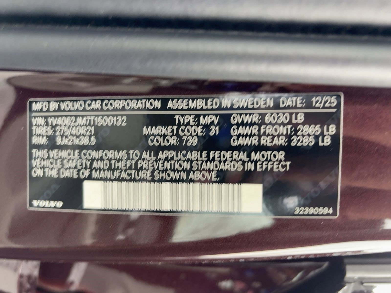 New 2026 Volvo XC90 B6 Ultra w/ Protection Package image 20