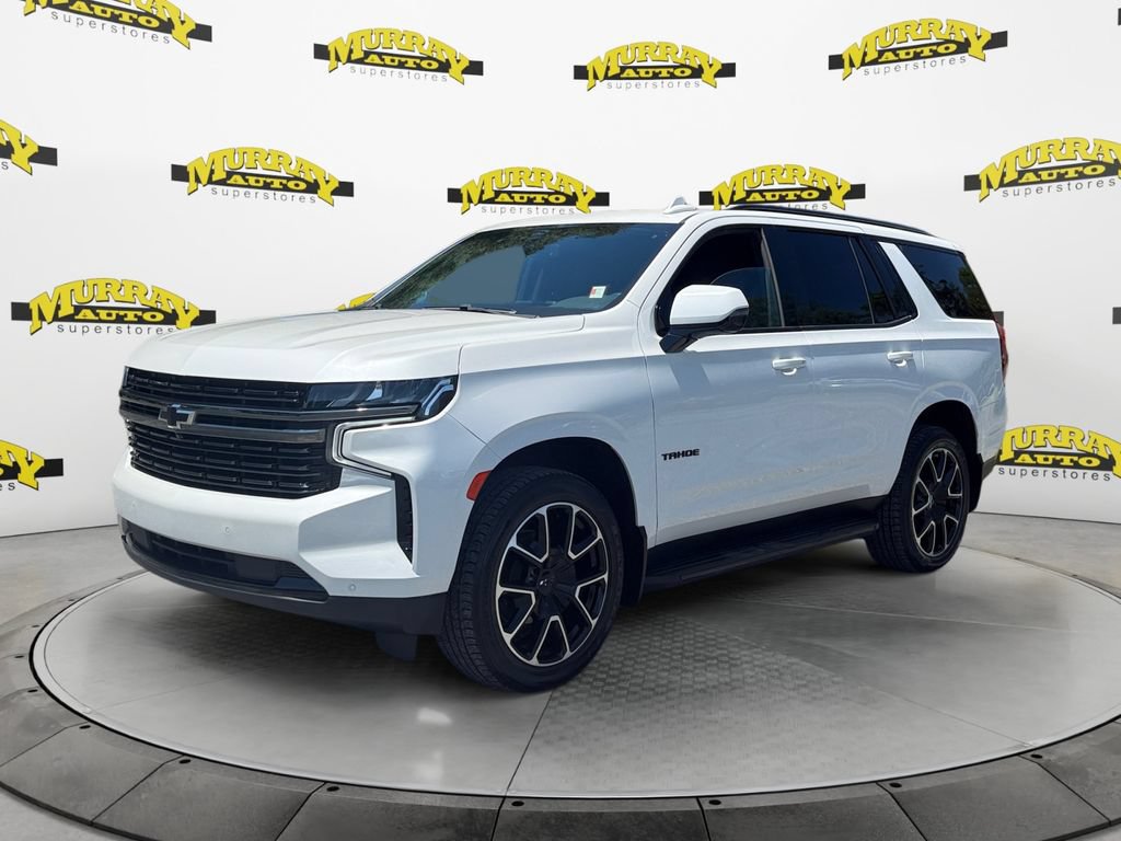 Used 2021 Chevrolet Tahoe RST w/ Luxury Package RWD image 1