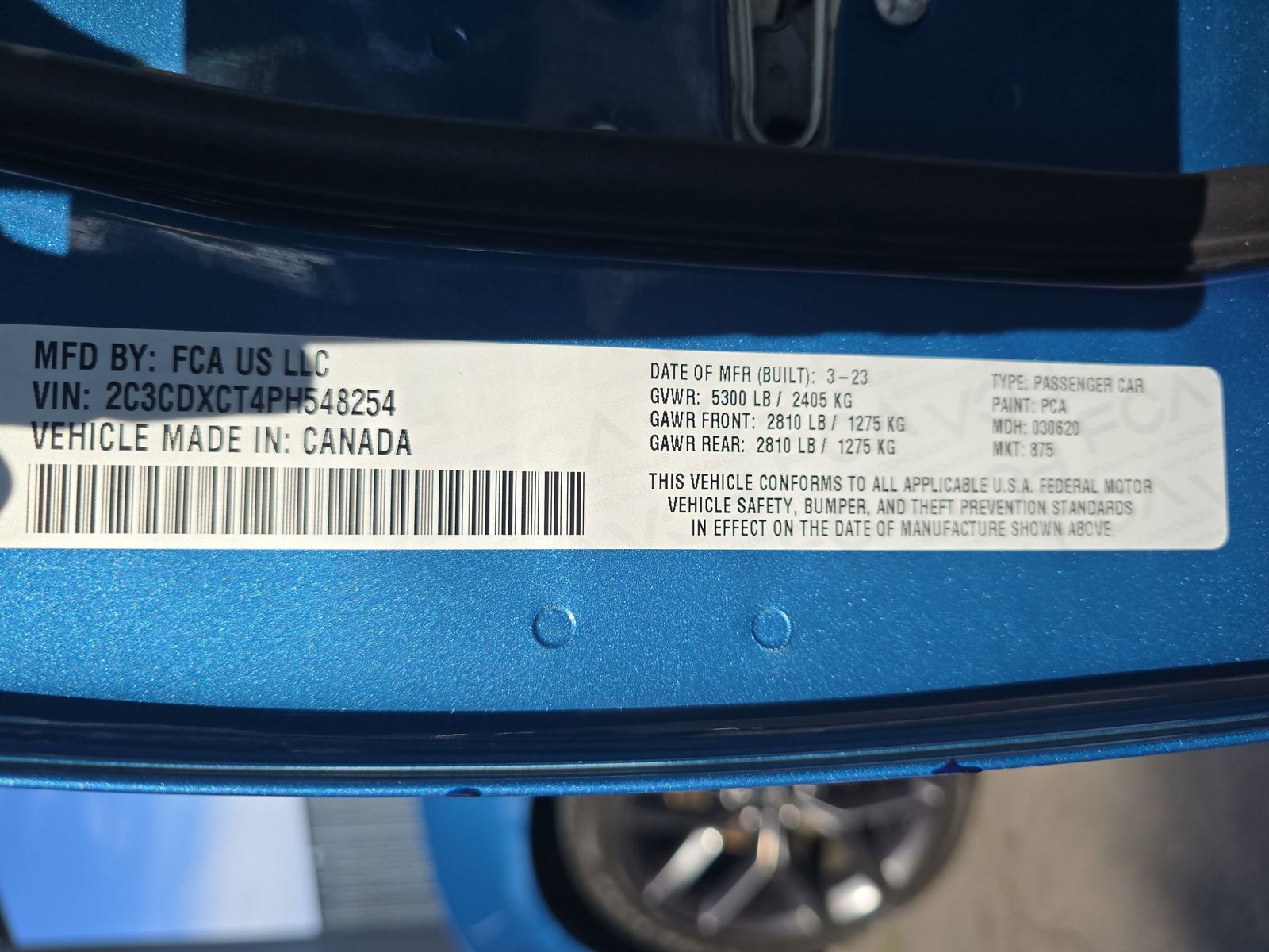 Used 2023 Dodge Charger R/T w/ Blacktop Package image 14