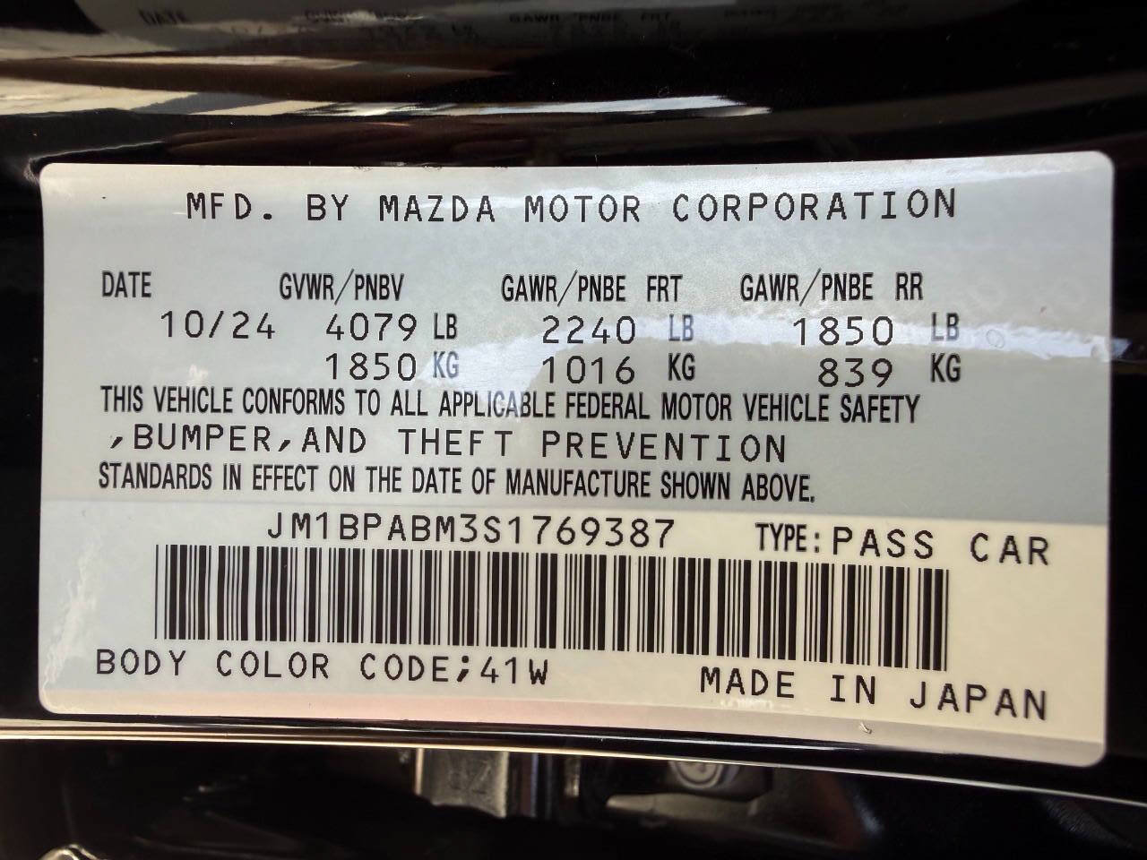 Used 2025 MAZDA MAZDA3 s FWD image 50