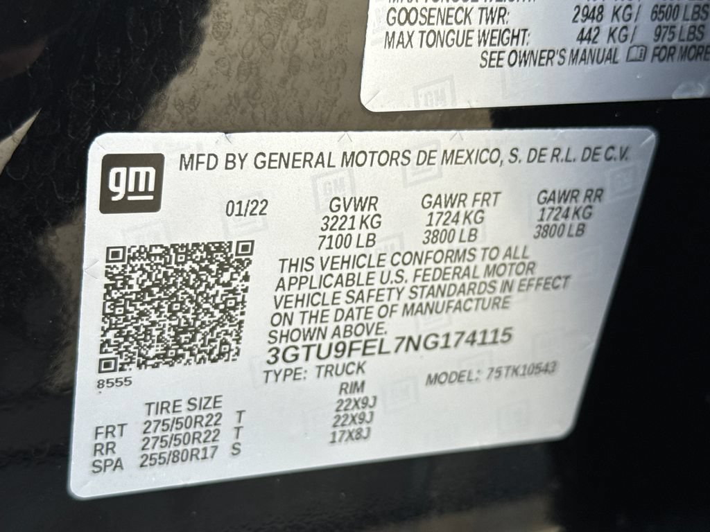 Certified 2022 GMC Sierra 1500 Denali w/ Denali Premium Package AWD/4WD image 48