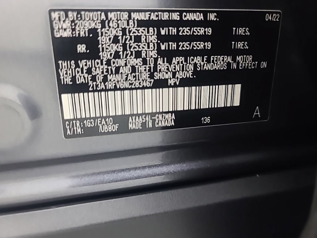 Used 2022 Toyota RAV4 XLE Premium AWD/4WD image 43