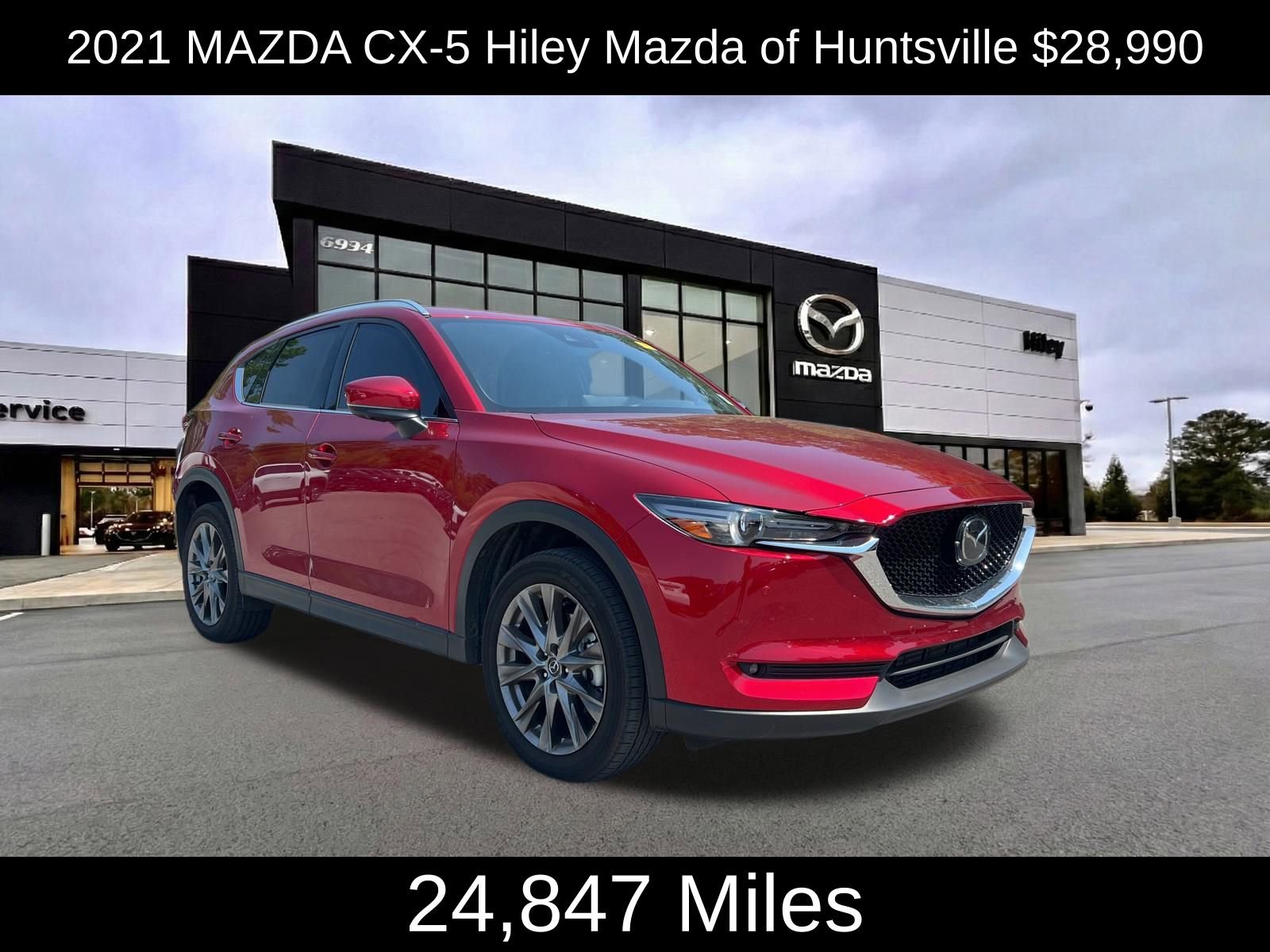 Used 2021 MAZDA CX-5 Signature AWD/4WD image 1